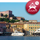 Piombino - Portoferraio - Piombino route (H)